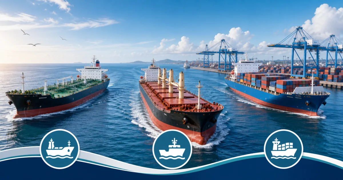 Perbedaan Kapal Tanker, Bulk Carrier, dan Container: Tugas, Risiko, dan Peluang Karir